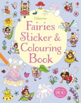 Greenwell |  Fairies Sticker & Colouring Book | Buch |  Sack Fachmedien