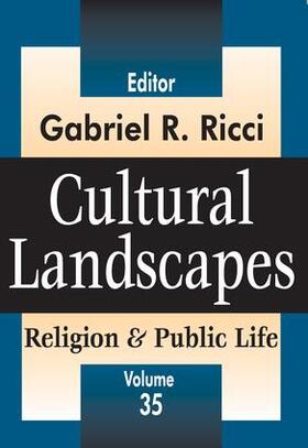 Ricci |  Cultural Landscapes | Buch |  Sack Fachmedien