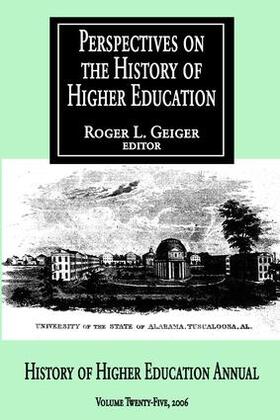 Geiger |  Perspectives on the History of Higher Education | Buch |  Sack Fachmedien