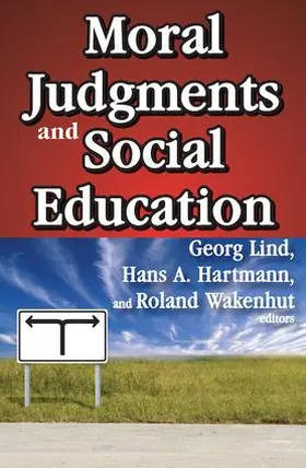 Hartmann |  Moral Judgments and Social Education | Buch |  Sack Fachmedien