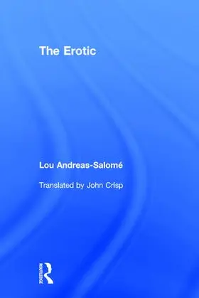 Andreas-Salome |  The Erotic | Buch |  Sack Fachmedien