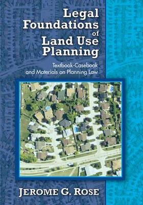 Rose |  Legal Foundations of Land Use Planning | Buch |  Sack Fachmedien