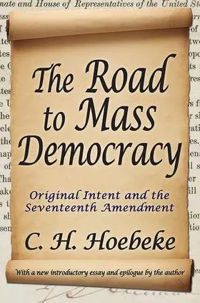 Hoebeke |  The Road to Mass Democracy | Buch |  Sack Fachmedien