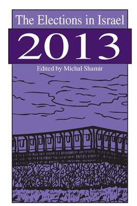 Shamir |  The Elections in Israel 2013 | Buch |  Sack Fachmedien