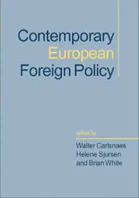 Carlsnaes / Sjursen / White |  Contemporary European Foreign Policy | Buch |  Sack Fachmedien