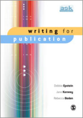 Epstein / Kenway / Boden |  Writing for Publication | Buch |  Sack Fachmedien