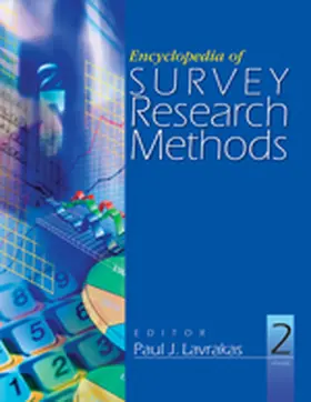 Lavrakas |  Encyclopedia of Survey Research Methods | Buch |  Sack Fachmedien