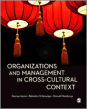 Aycan / Kanungo / Mendonca |  Organizations and Management in Cross-Cultural Context | Buch |  Sack Fachmedien
