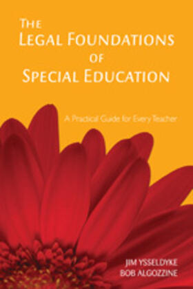 Ysseldyke / Algozzine |  The Legal Foundations of Special Education | Buch |  Sack Fachmedien