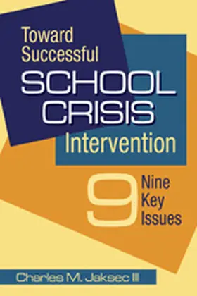 Jaksec |  Toward Successful School Crisis Intervention | Buch |  Sack Fachmedien