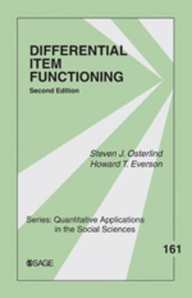 Osterlind / Everson |  Differential Item Functioning | Buch |  Sack Fachmedien