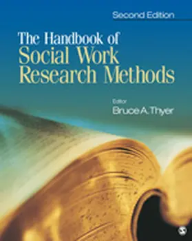 Thyer |  The Handbook of Social Work Research Methods | Buch |  Sack Fachmedien