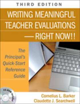 Barker / Searchwell |  Writing Meaningful Teacher Evaluations-Right Now!! | Buch |  Sack Fachmedien