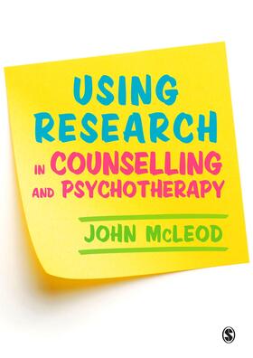 McLeod |  Using Research in Counselling and Psychotherapy | Buch |  Sack Fachmedien