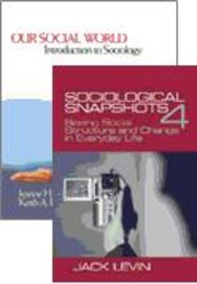 Ballantine / Roberts / Levin |  Our Social World + Sociological Snapshots4 Bundle | Buch |  Sack Fachmedien