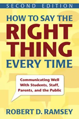 Ramsey |  How to Say the Right Thing Every Time | Buch |  Sack Fachmedien