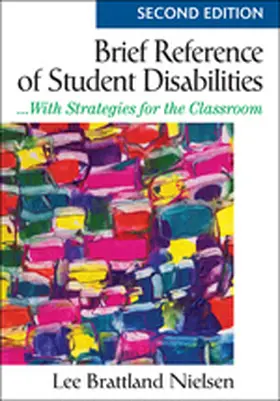 Nielsen |  Brief Reference of Student Disabilities | Buch |  Sack Fachmedien