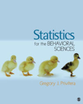 Privitera | Statistics for the Behavioral Sciences | Buch | 978-1-4129-6931-4 | sack.de