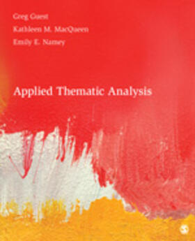 Guest / MacQueen / Namey |  Applied Thematic Analysis | Buch |  Sack Fachmedien