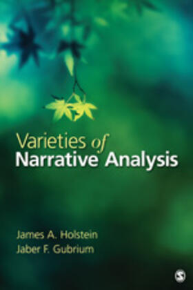 Holstein / Gubrium |  Varieties of Narrative Analysis | Buch |  Sack Fachmedien