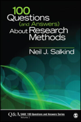 Salkind |  100 Questions (and Answers) About Research Methods | Buch |  Sack Fachmedien