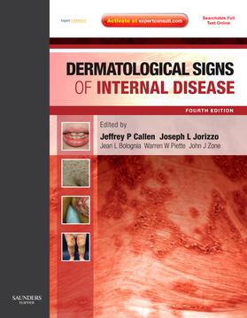 Callen / Jorizzo / Bolognia |  Dermatological Signs of Internal Disease | Buch |  Sack Fachmedien