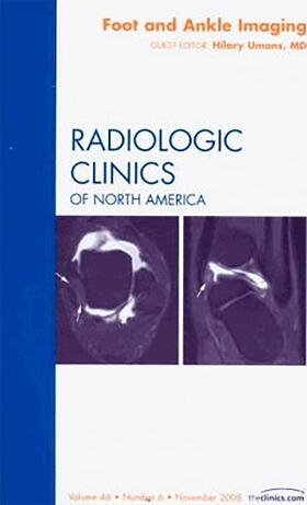 Umans |  Foot and Ankle Imaging, an Issue of Radiologic Clinics | Buch |  Sack Fachmedien