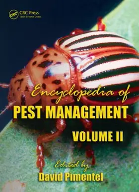 Pimentel |  Encyclopedia of Pest Management, Volume II | Buch |  Sack Fachmedien