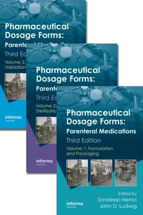 Nema / Ludwig |  Pharmaceutical Dosage Forms: Parenteral Medications, Third Edition. 3 Volume Set | Buch |  Sack Fachmedien