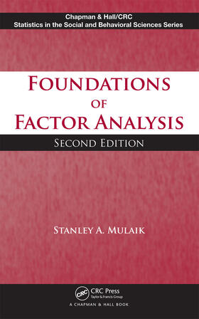 Mulaik |  Foundations of Factor Analysis | Buch |  Sack Fachmedien