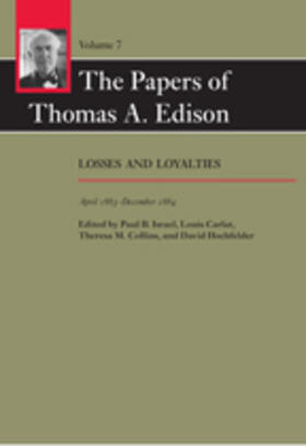 Edison / Israel / Carlat |  The Papers of Thomas A. Edison | Buch |  Sack Fachmedien