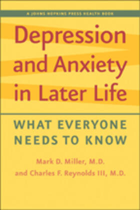 Miller / Reynolds |  Depression and Anxiety in Later Life | Buch |  Sack Fachmedien