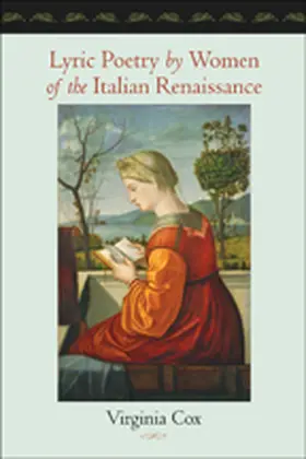 Cox |  Lyric Poetry by Women of the Italian Renaissance | Buch |  Sack Fachmedien