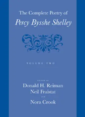 Shelley / Reiman / Fraistat |  The Complete Poetry of Percy Bysshe Shelley | eBook | Sack Fachmedien