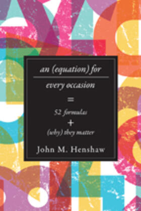 Henshaw |  An Equation for Every Occasion | Buch |  Sack Fachmedien