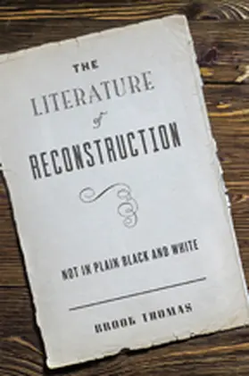 Thomas |  The Literature of Reconstruction | Buch |  Sack Fachmedien