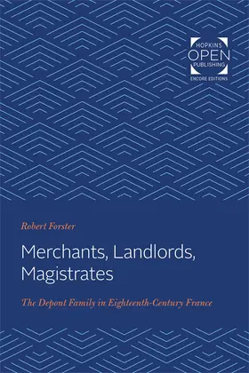 Forster |  Merchants, Landlords, Magistrates | eBook | Sack Fachmedien