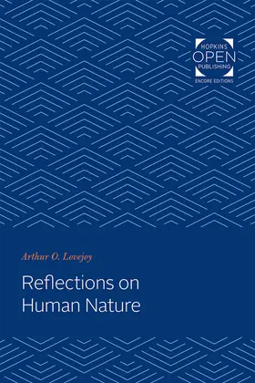 Lovejoy |  Reflections on Human Nature | eBook | Sack Fachmedien