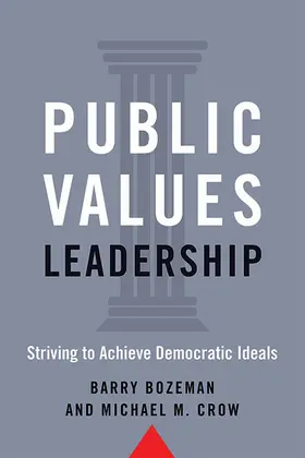 Bozeman / Crow |  Public Values Leadership | eBook | Sack Fachmedien