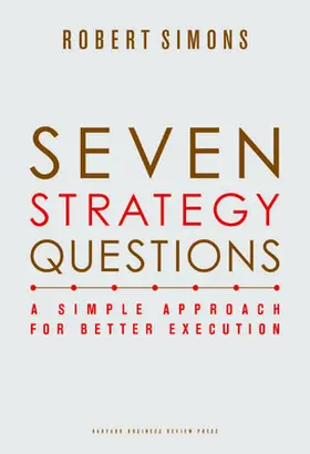 Simons |  Seven Strategy Questions | Buch |  Sack Fachmedien