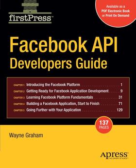 Graham |  Facebook API Developers Guide | eBook | Sack Fachmedien