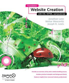 Lane / Smith |  Foundation Website Creation with CSS, XHTML, and JavaScript | Buch |  Sack Fachmedien