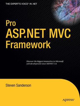 Sanderson |  Pro ASP.NET MVC Framework | Buch |  Sack Fachmedien