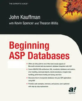 Spencer / Willis / Kauffman |  Beginning ASP Databases | eBook | Sack Fachmedien