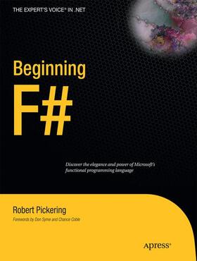 Pickering |  Beginning F# | Buch |  Sack Fachmedien