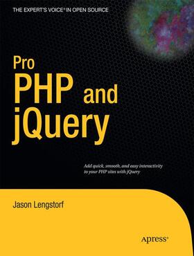 Lengstorf |  Pro PHP and jQuery | Buch |  Sack Fachmedien
