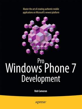 Cameron |  Pro Windows Phone 7 Development | Buch |  Sack Fachmedien