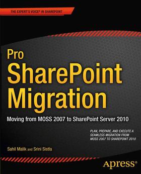 Malik / LLC / Sistla |  Pro SharePoint Migration | Buch |  Sack Fachmedien