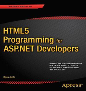Joshi |  HTML5 Programming for ASP.NET Developers | Buch |  Sack Fachmedien