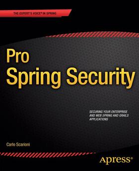 Scarioni |  Scarioni, C: Pro Spring Security | Buch |  Sack Fachmedien